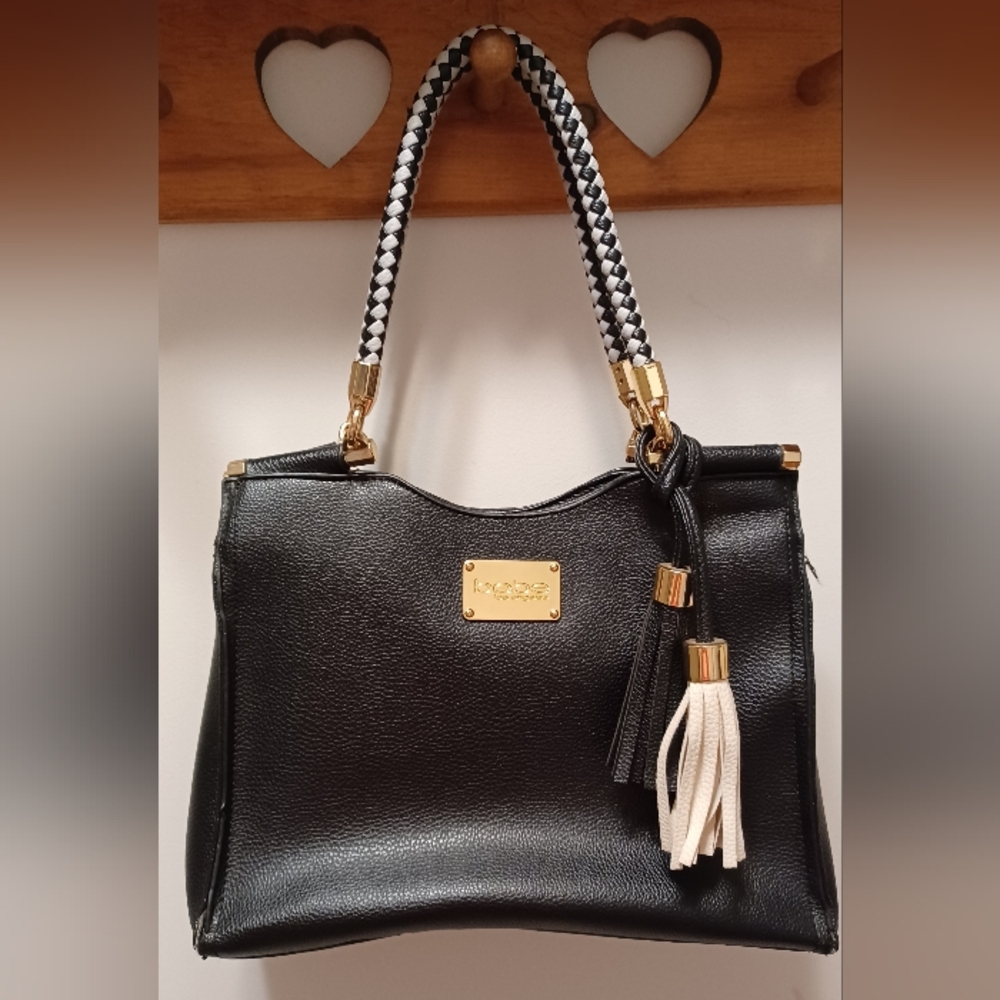 Bebe Los Angeles Large Black Handbag